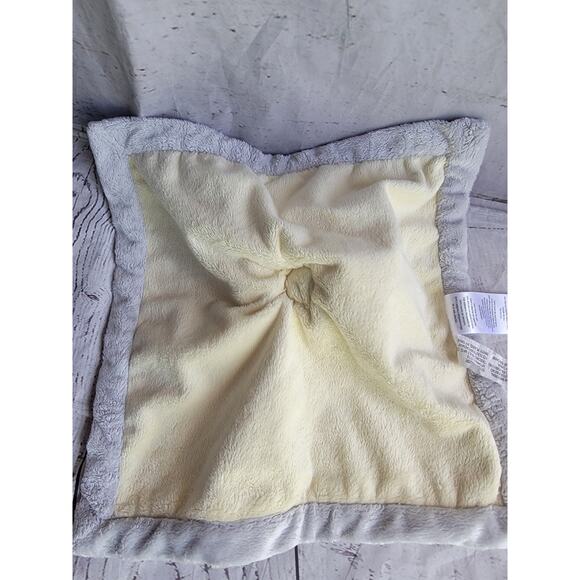 Carters Giraffe Baby Security Blanket Yellow White Grey Chevron Zig Zag Stripes - Picture 5 of 6